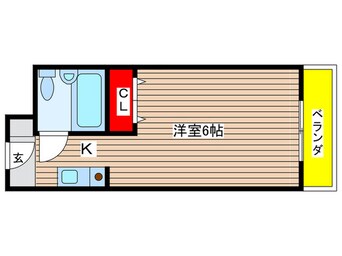 間取図 カ－ムヒル箕面