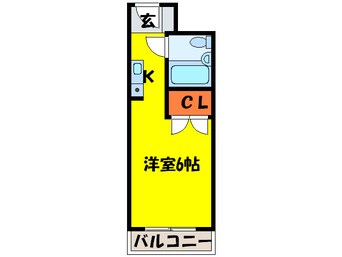 間取図 カ－ムヒル箕面