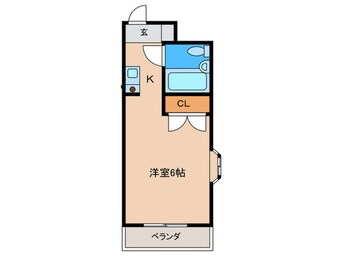 間取図 カ－ムヒル箕面
