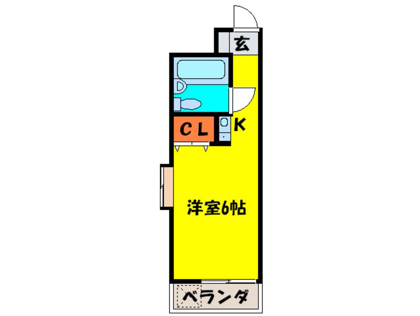 間取図 カ－ムヒル箕面