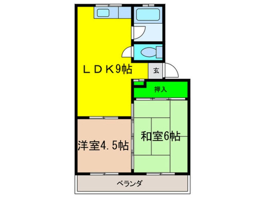 間取図 はるみマンション