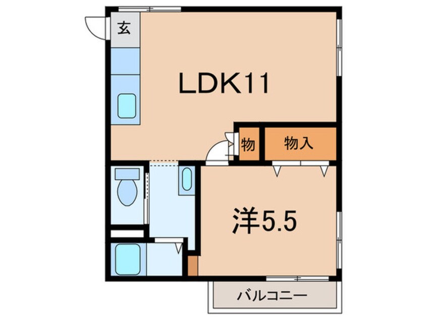 間取図 藤ハイム