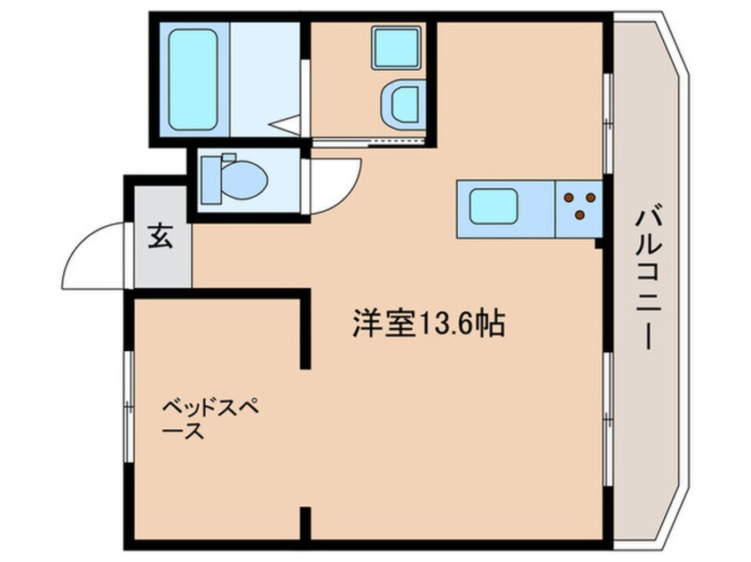 間取図 カサベルデ