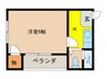 モン．ヴィラ－ジュ苦楽園 1Rの間取り