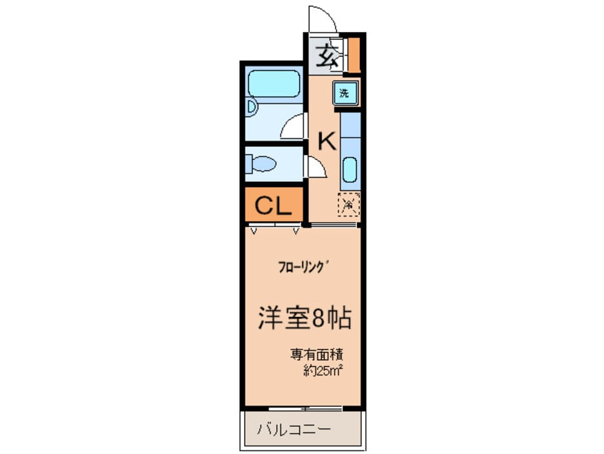 間取図 フルゥリール