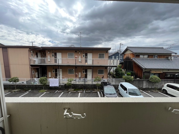 室内からの展望 マンションきのこの森