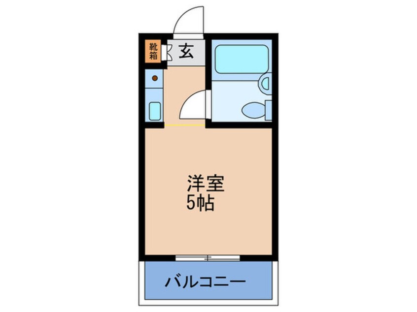 間取図 ボギ－ハイツ歌島