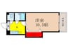 NOW新大阪 1Kの間取り