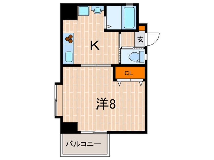 間取図 カサベルデ垂水