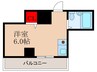 トラッディ吹田Ⅴ 1Rの間取り