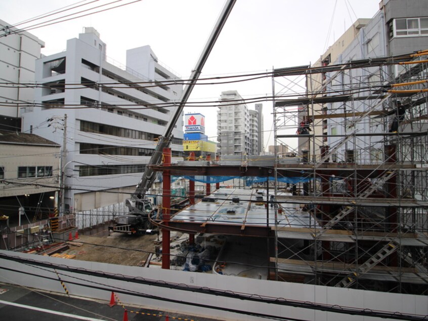 室内からの展望 サンライズ野田阪神