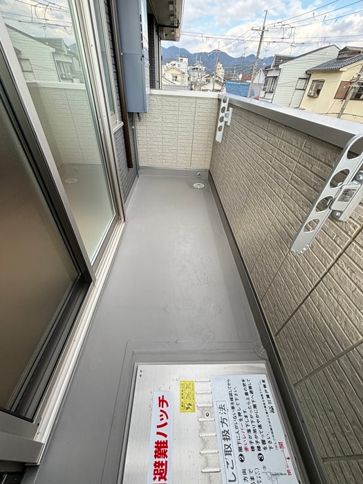 室内からの展望 嵯峨フローリッシュ
