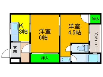 間取図 鳳ハイツ