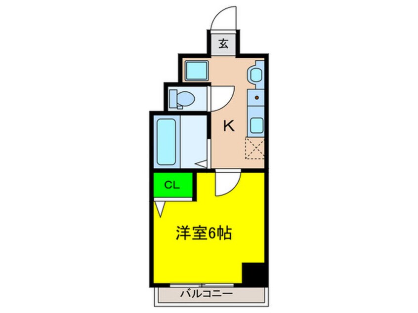 間取図 ハクユウ元町