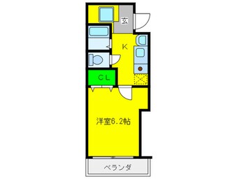 間取図 ハクユウ元町