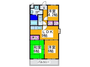 間取図 エミネンス深井