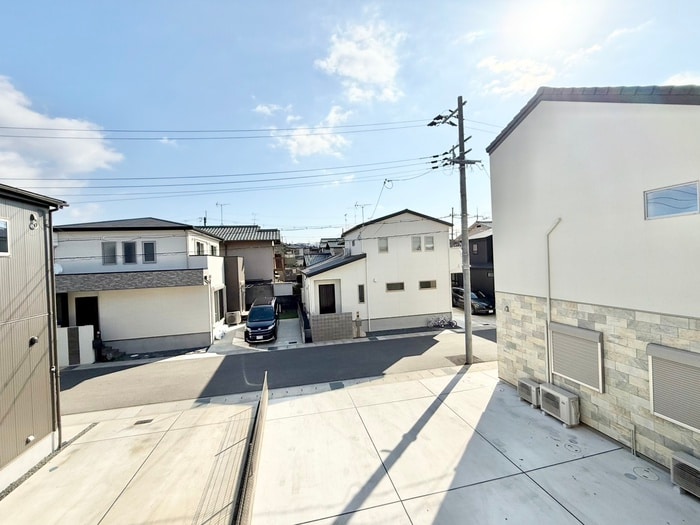 室内からの展望 清栄マンション