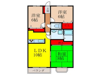 間取図 ﾘﾊﾞ-ｼﾞｮｲﾝﾄ