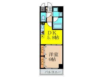 間取図 エスペランサ御影Ⅱ