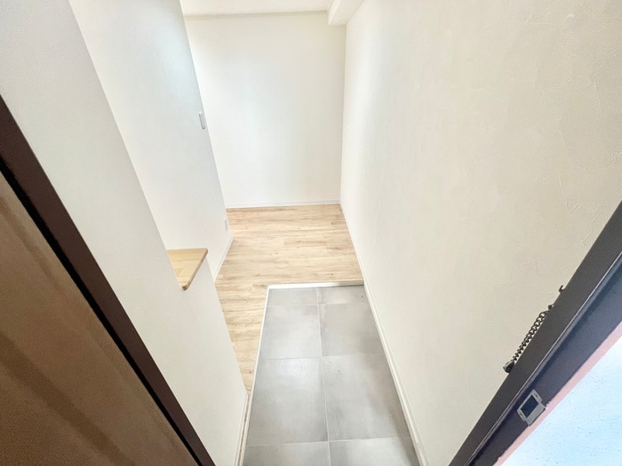 玄関 コーポラス都２