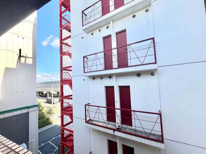 室内からの展望 コーポラス都２