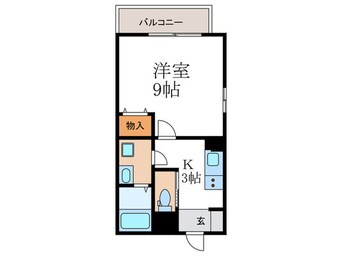 間取図 レジデンス東向日