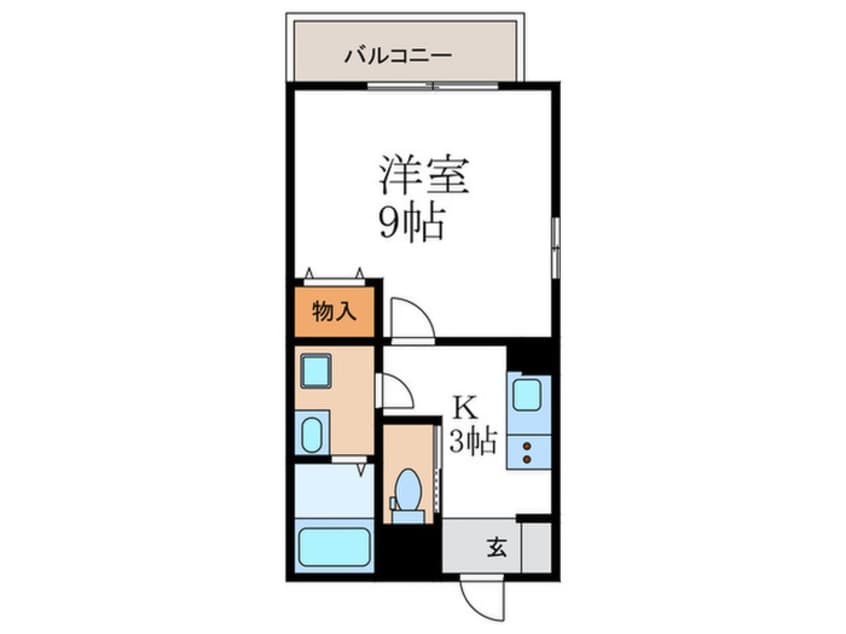 間取図 レジデンス東向日