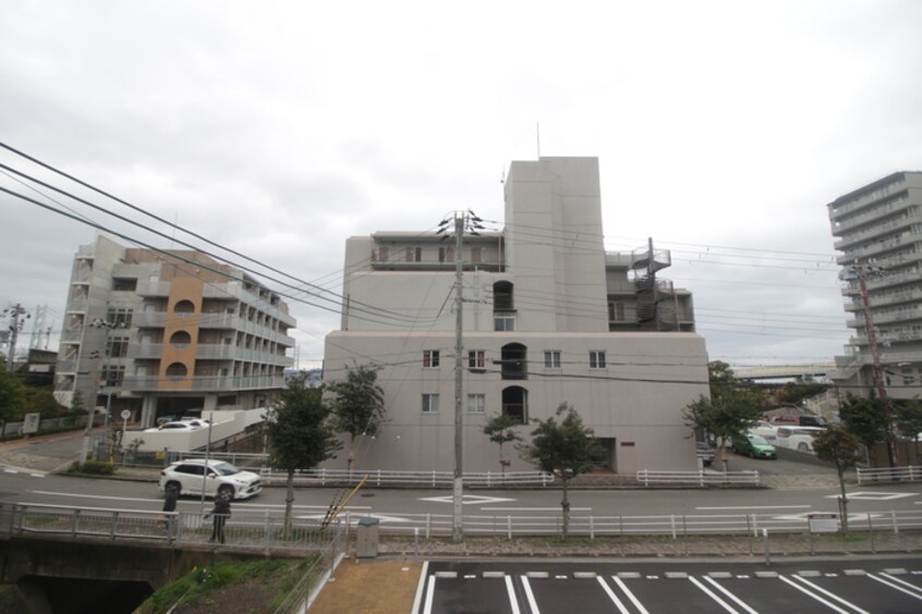 室内からの展望 リアン朝霧