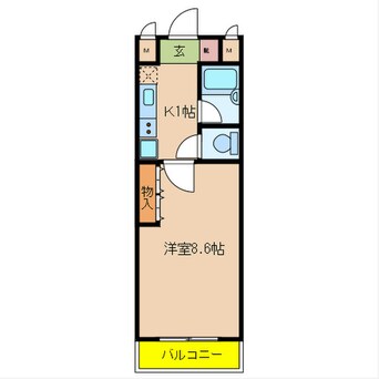 間取図 エスペランサ御影Ⅲ