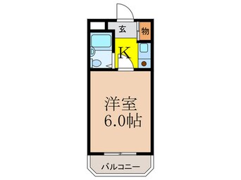 間取図 ニュー阪急フロントビル