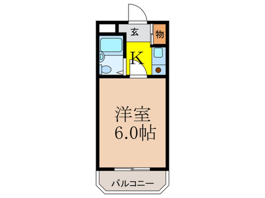 間取図 ニュー阪急フロントビル