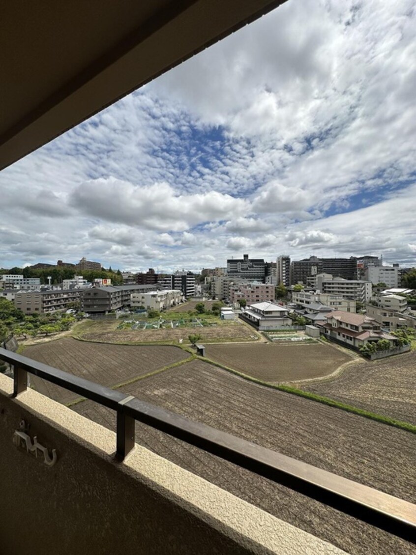 室内からの展望 リヴェ－ル緑地