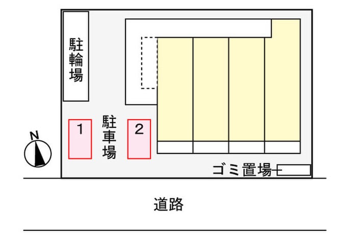 駐車場 ドリーム錦　走谷