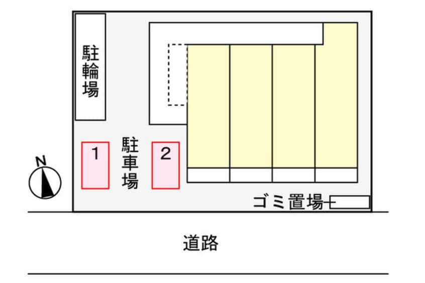 駐車場 ドリーム錦　走谷