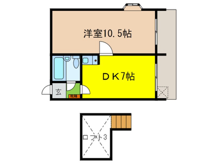 間取図 ヨ－ロピアン西明石