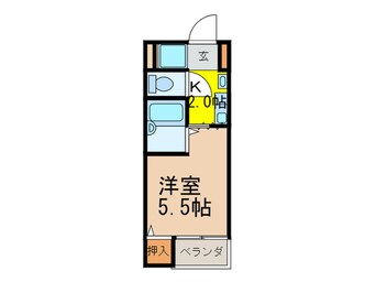 間取図 摂津ビル