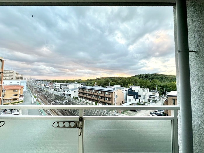 室内からの展望 ブリディアントグリ－ン三国ヶ丘