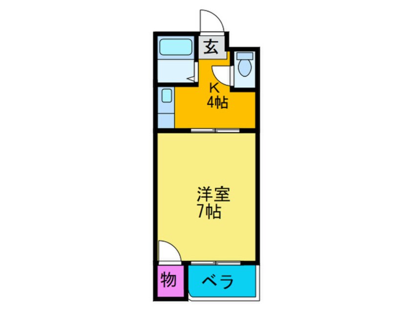 間取図 メイゾン５