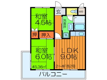間取図 サンライズ成田