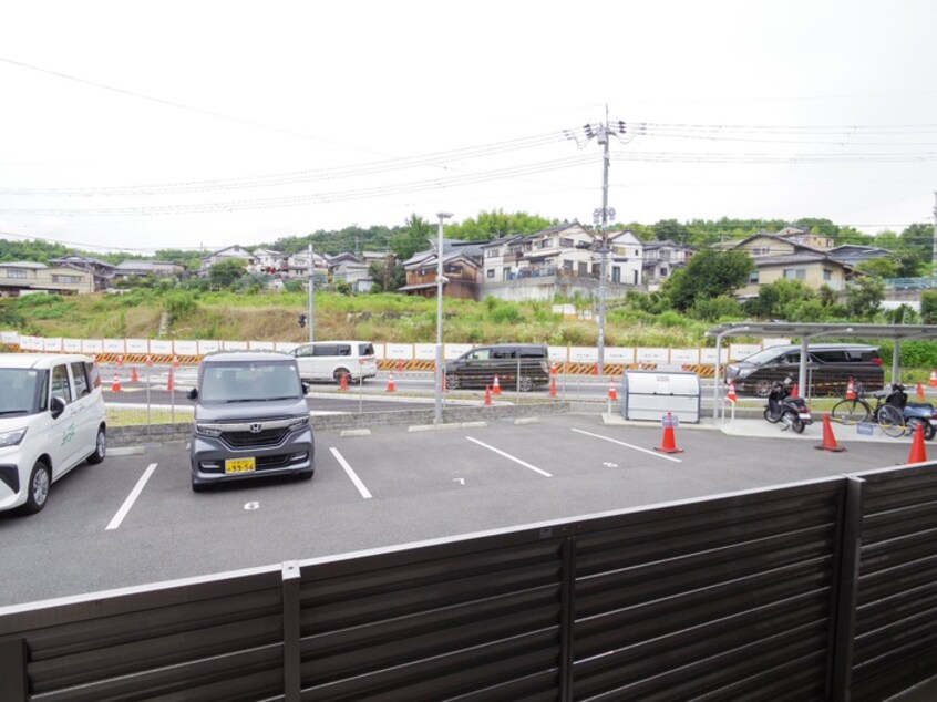 室内からの展望 エムズアロッジオ