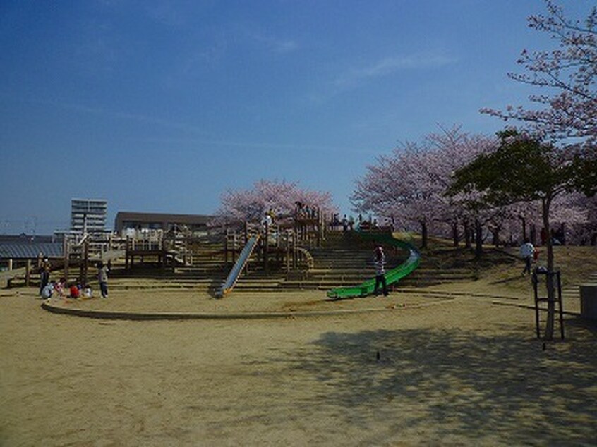 水尾公園(公園)まで500m アクティブハイツ