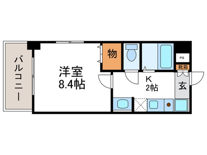 間取り図 ヴィヴァ－チェ四条大宮