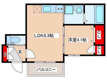 間取図 CASA花園