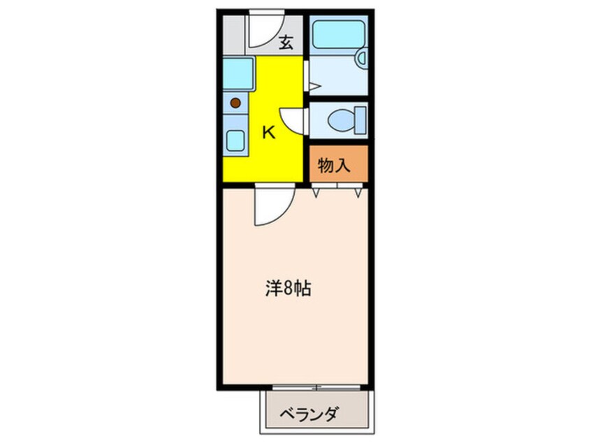 間取図 ファースト住吉