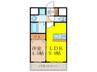 プレサンス新大阪ジェイズ(701) 1LDKの間取り
