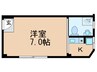 Ａｚｕｍａ　Ａｐａｒｔｍｅｎｔ 1Kの間取り