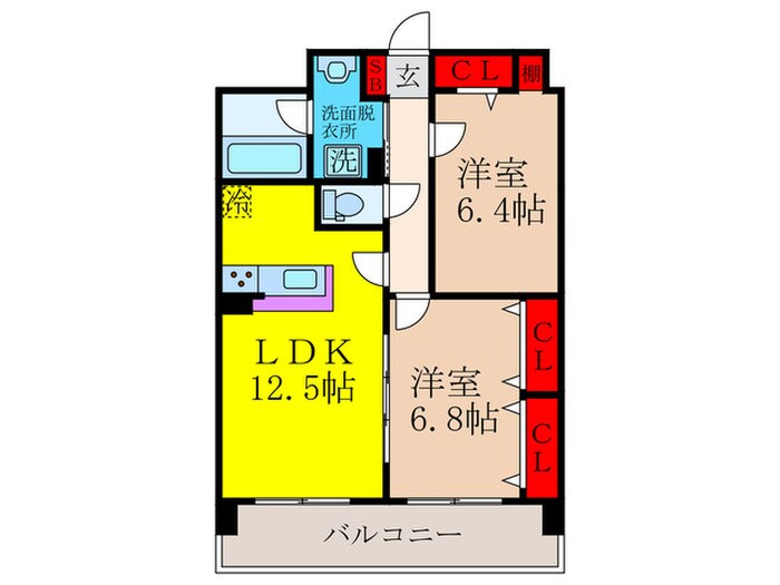 間取り図 エフ レジデンス