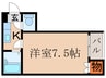 メゾンふらんそわ 1Kの間取り