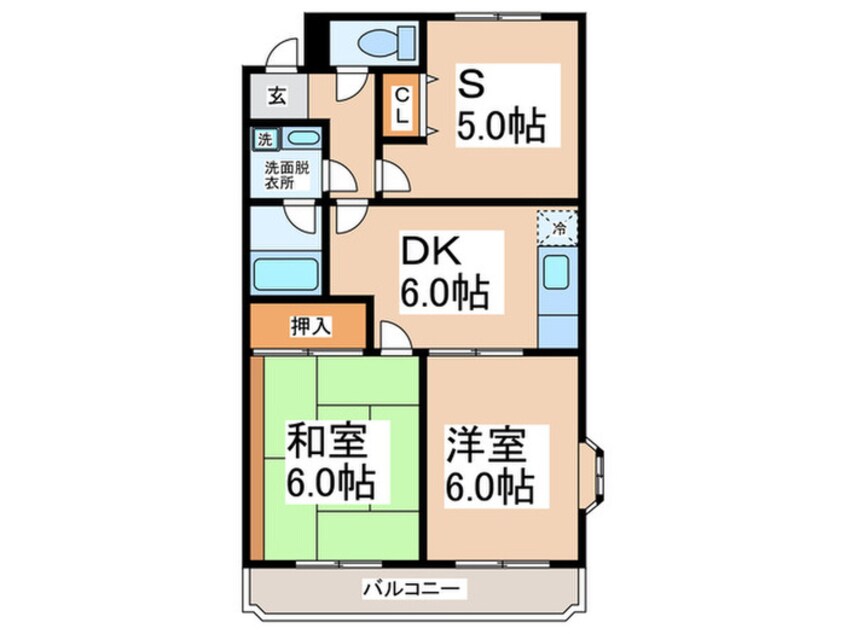 間取図 フェニックス三田