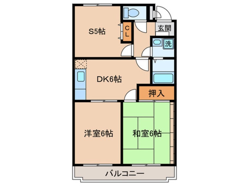 間取図 フェニックス三田